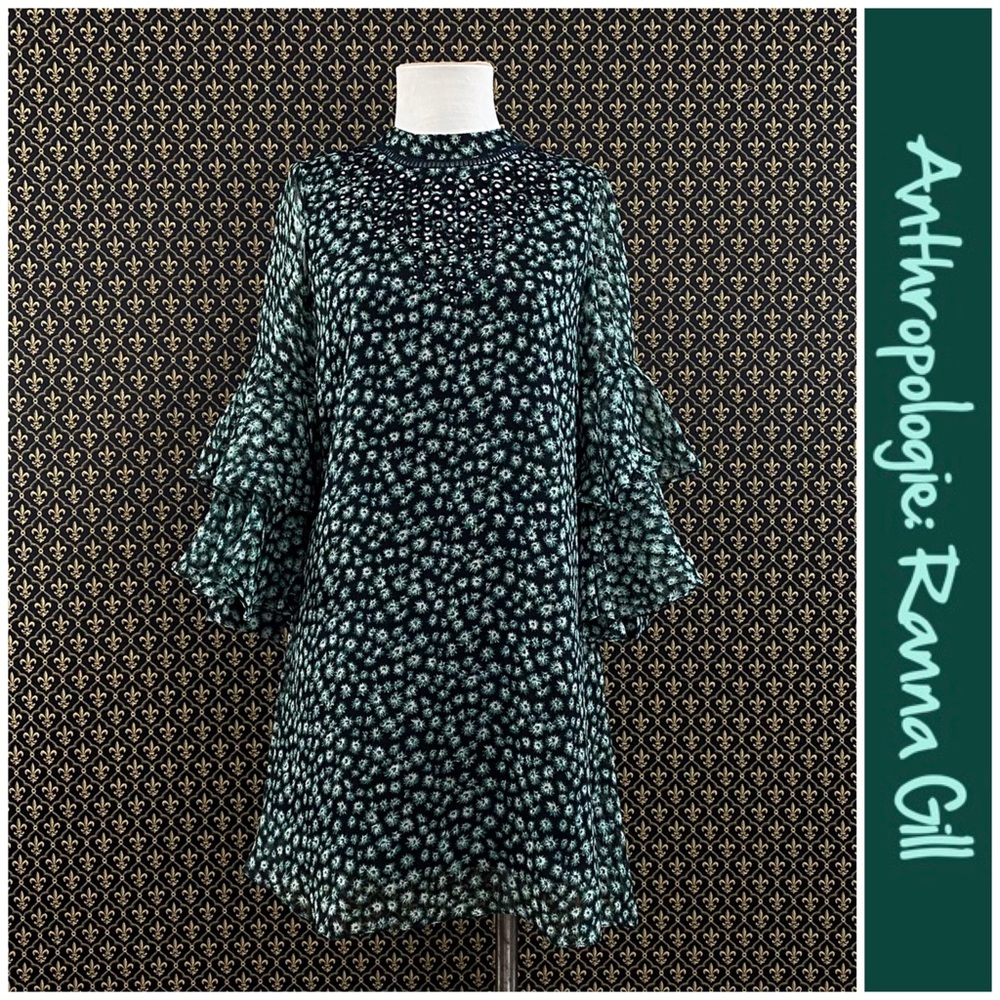 Anthro “Fluttered Tunic Dress” By Ranna Gill